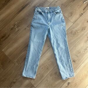 Abercrombie and Fitch The Ankle Straight Ultra High Rise - Curve Love 30/10 L